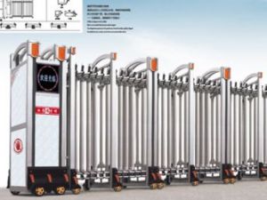 电动铝合金伸缩门