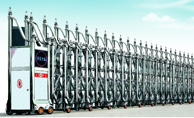 奇斯盾不锈钢伸缩门